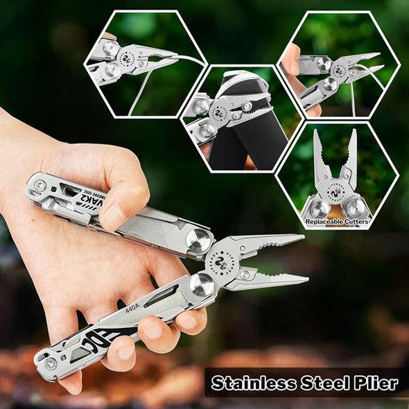 VAK2 Stainless Steel EDC MultiTool