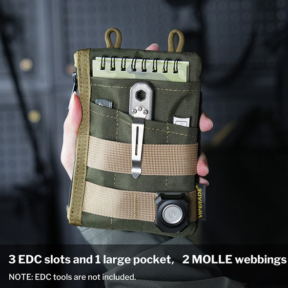 VE16 Pocket Organizer, EDC Organizer Pouch with 7 Pockets