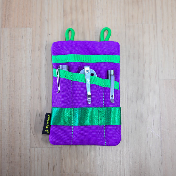 Versatile Modular EDC Organzier – Limited Edition Green&Purple