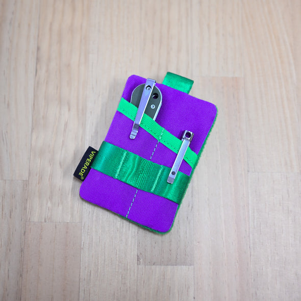 Versatile Modular EDC Organzier – Limited Edition Green&Purple