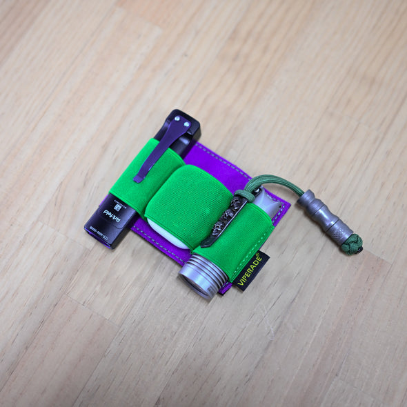 【20% OFF Limited-Time PreSale】Versatile Modular EDC Organzier – Limited Green&Purple Colourways Design