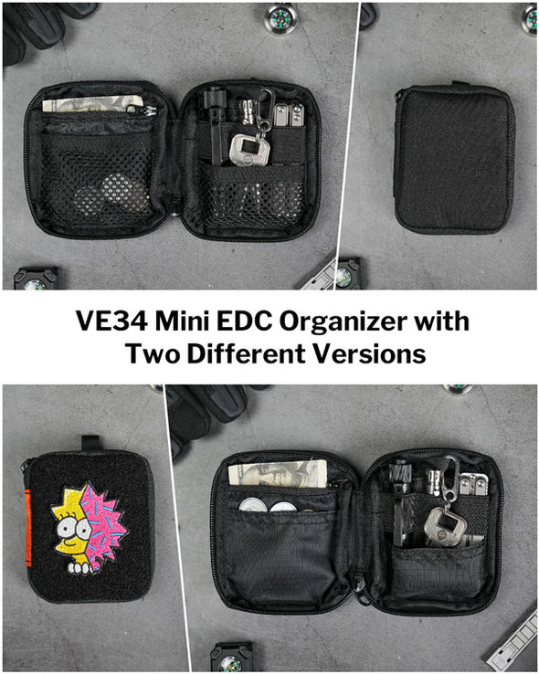 VE34 Mini EDC Pouch Small Pocket Organizer Pouch