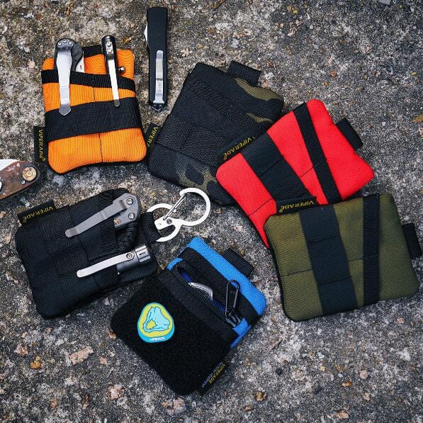 VE7 EDC Pocket Organizer Pouch, Utility EDC Tool Pouch with DIY Patche –  Viperade