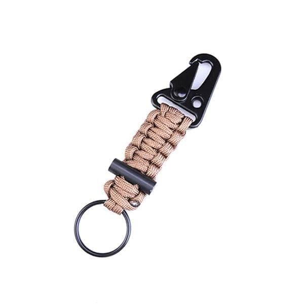 Parachute Cord Tool Clip, Survival Tool Clip, Parachute Cord Key Ring