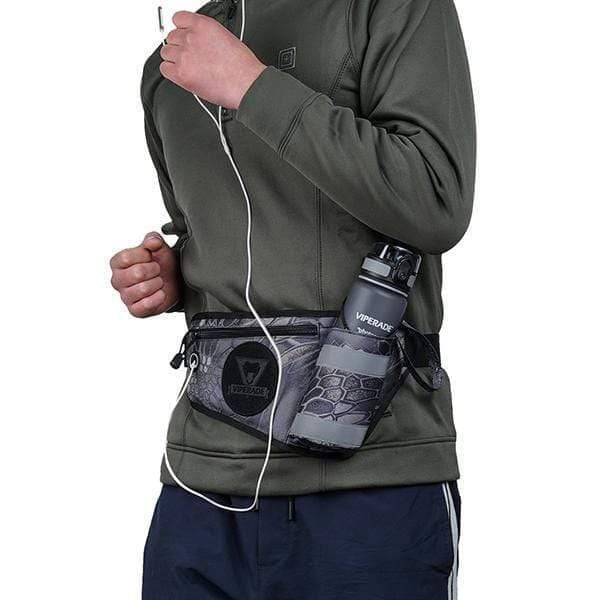 Outdoor Sports Waist Pack with Water Bottle Holder for Cycling